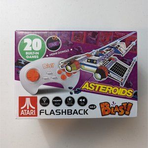Atari Flashback Vol. 2 Asteroids 20 Built in Games - HDMI Dongle - Open Box